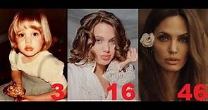 Angelina Jolie from 0 to 47 years old