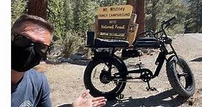 Full Tour of Mount Whitney Portal Campground on a Super 73 Electric Bike!