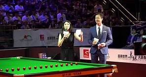 香港世界桌球大師賽表演賽 吳安儀 韋德 亨特利 2017 Hong Kong Masters 2017 Ng On Yee Jimmy Whyte Stephen Hendry