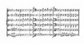 Mozart symphony 1 score