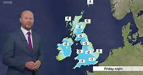 10 DAY TREND - UK WEATHER FORECAST 24/11/23 BBC Weather - Darren Bett takes a look