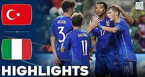 Italy vs Turkey | What a Goal From Marco Nasti | Highlights | U21 Euro Qualification 12-09-2023