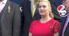 Actress Kate Winslet (The Reader, Titanic) at the LONGINES International Races 2012