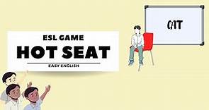 ESL Games - How To Use Hot Seat In Your Classroom #eslgames