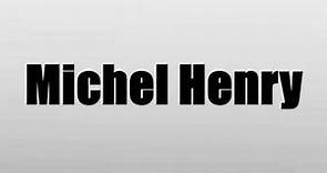 Michel Henry