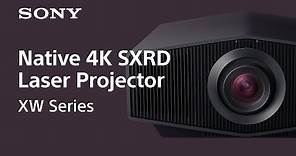 XW Series | Native 4K SXRD Laser Projector | Sony