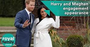 Harry and Meghan make first appearance after engagement announcement