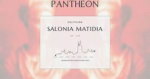Salonia Matidia Biography - Niece of Roman emperor Trajan (68-119)