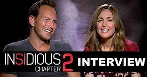Insidious 2 - Patrick Wilson & Rose Byrne Interview : Beyond The Trailer