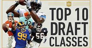 Top 10 Draft Classes in NFL History! | NFL Vault Stories