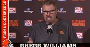 Gregg Williams Postgame Press Conference vs. Chiefs | Cleveland Browns