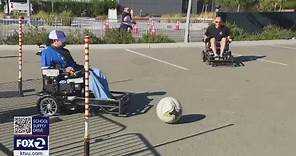 Earthquakes showcase power wheelchair soccer at PayPal Park