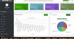 Point Of Sale Software (POS) || 100%