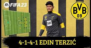 Edin Terzić 4-1-4-1 Borussia Dortmund FIFA 23 |Tácticas|