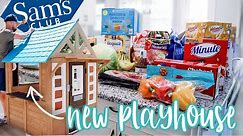 FIRST SAM'S CLUB HAUL NEW PLAYHOUSE! | MORE WITH MORROWS