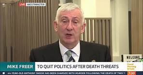 Lindsay Hoyle reveals ‘we all get death threats’ as he addresses Mike Freer resignation