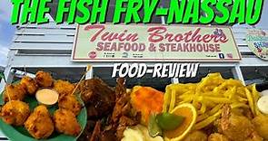Fish Fry Nassau Bahamas | Twin Brothers Review | Arawak Cay Nassau