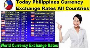 philippine peso to us dollar l philippine peso exchange rate today l riyal to philippine peso
