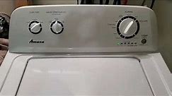 Amana HE Washer and Electric Dryer Set Like New
