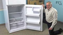 Magic Chef Refrigerator Repair – How to replace the Shelf Retainer End Cap