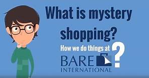 Mystery Shopping at BARE International