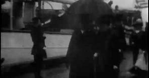 Arrival of Prince Henry [of Prussia] and President Roosevelt at Shooters Island