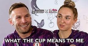 This Is A Special Time For Bristol City | Andreas Weimann & Aimee Palmer | What The Cup Means To Me
