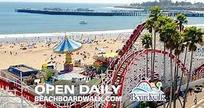 The Santa Cruz Beach Boardwalk is now OPEN DAILY!