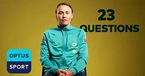 23 QUESTIONS: Caitlin Foord's favourite city, snack, player, and more!