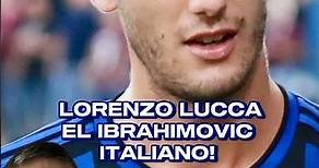 Lorenzo Lucca sueña con ser el nuevo Ibrahimovic! #futbol #fútbol #futbolitaliano #futbolistas