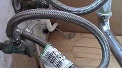 How to arch a drain hose - water in bottom of dishwasher fix