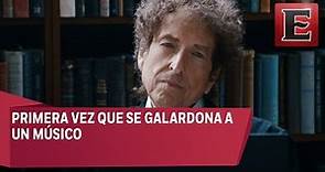Bob Dylan gana premio Nobel de Literatura