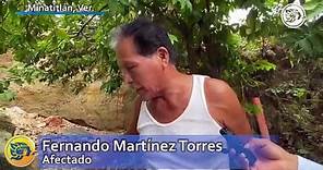 Deslave pone en riesgo la vida de Fernando Martínez y de su familia