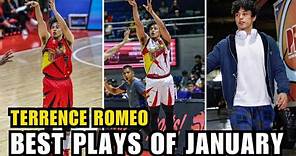 TERRENCE ROMEO BEST PLAYS OF JANUARY 2024