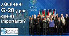 ¿Qué es el G20 y por qué es importante?