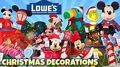 New Christmas 2020 Decorations, Inflatables, Musical Plush At Lowes! Mickey Mouse, Grinch, Santa