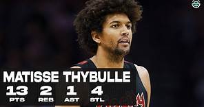MATISSE THYBULLE CAME UP BIG IN OT!! DROPS 13PTS vs KINGS (FULL HIGHLIGHTS)