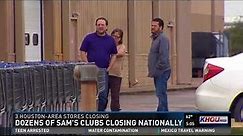 Dozens of Sam's Clubs closing nationally