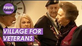 Heartwarming Gesture: Princess Anne Opens Village for Veterans