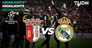 Braga vs Real Madrid - HIGHLIGHTS | UEFA Champions League 2023/24 | TUDN