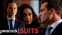 Mike and Harvey Face Off in a Mock Trial | Suits
