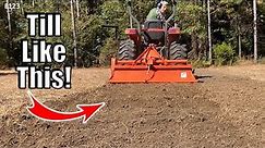 How to Use a Tiller with a Compact Tractor