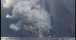 El volcán Stromboli entra en erupción