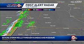 LIVE RADAR: Severe storm moving through the greater Kansas City area