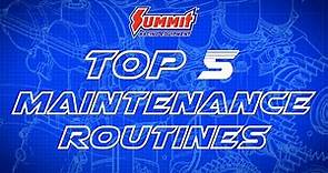 Vehicle Maintenance 101 | The Top 5 Most Important Vehicle Maintenance Routines