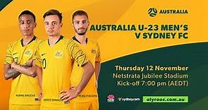 LIVE STREAM: Australia U-23's v Sydney FC