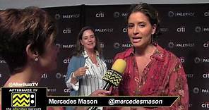 Mercedes Mason at PaleyFest for "The Rookie"