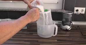 Mandelmilch selbst herstellen in weniger als zwei Minuten