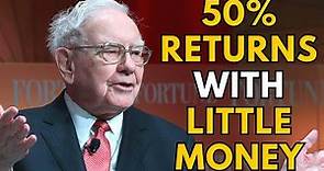 Warren Buffett: How to Invest Tiny Sums of Money