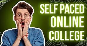 Self Paced Online College